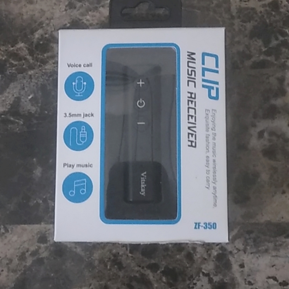Clip music receiver Bluetooth